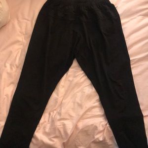 Black Shiny Leggings